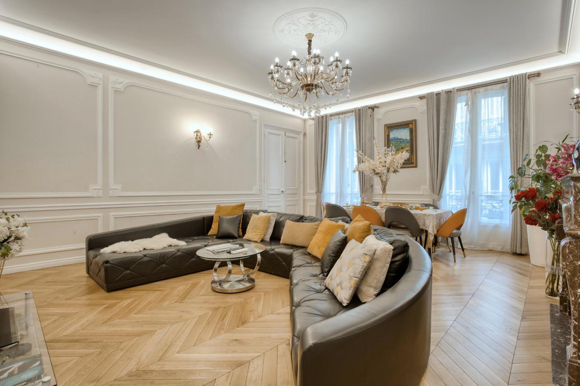 Luxueux 200M2 5Ch Champs Elysees A 1Min Perle Rare Párizs Kültér fotó