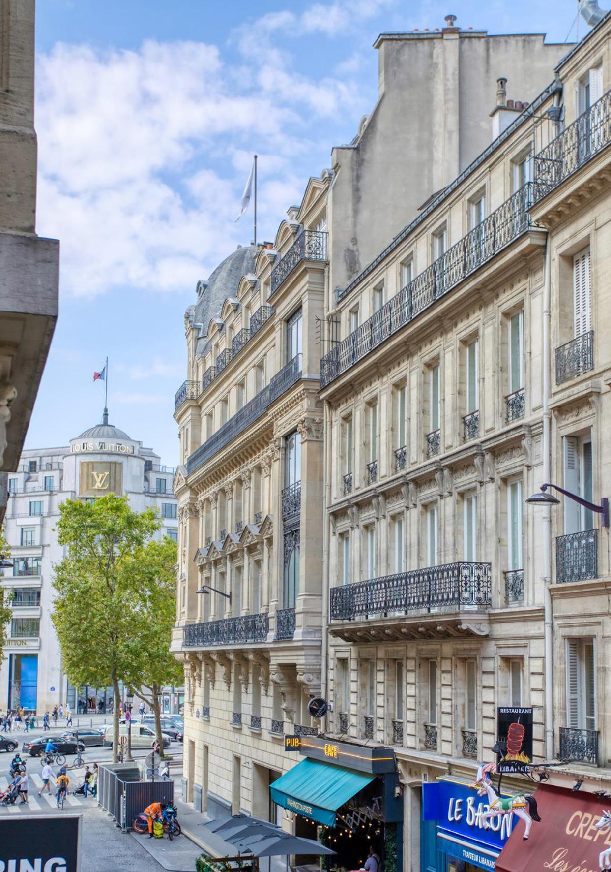 Luxueux 200M2 5Ch Champs Elysees A 1Min Perle Rare Párizs Kültér fotó