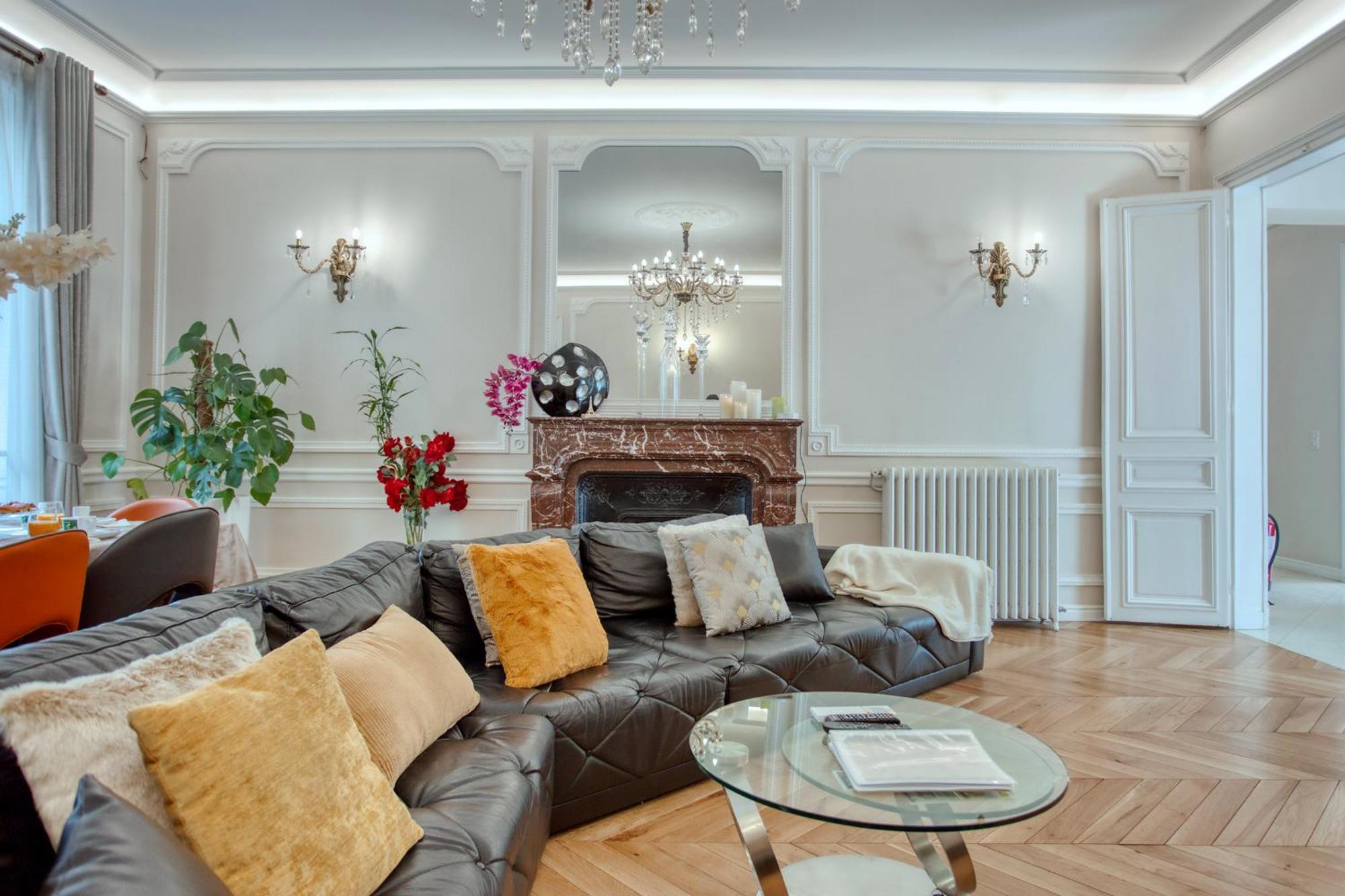 Luxueux 200M2 5Ch Champs Elysees A 1Min Perle Rare Párizs Kültér fotó